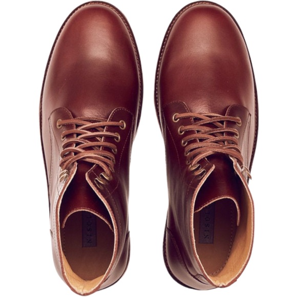 NISOLO Lockwood Trench Boots in Brandy main image 5
